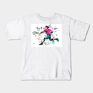 Federer Splash of Colors Kids T-Shirt